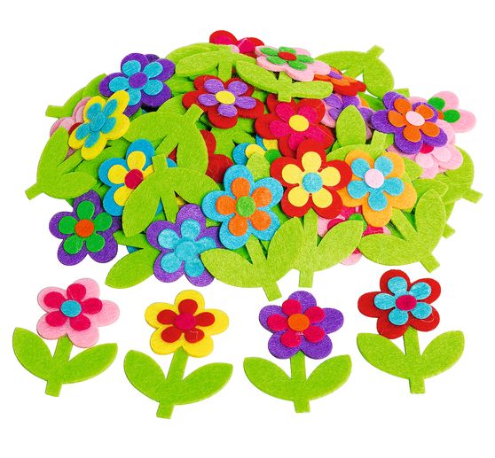 VBS Felt scatter decoration "Flower"