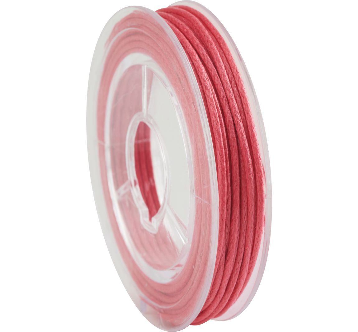Juwelenkoord, 5 m x 1 mm - Fuchsia