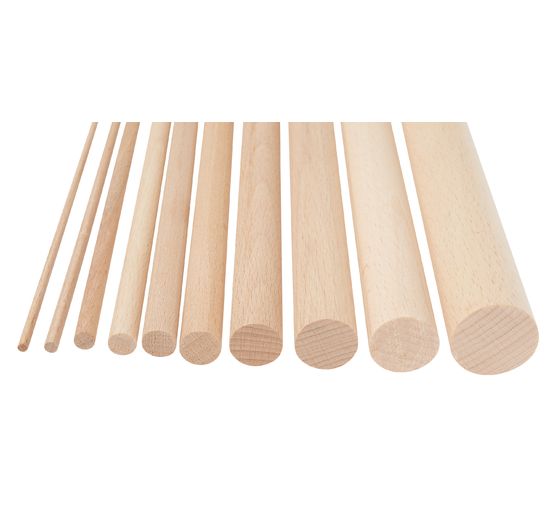 Beech round bar