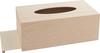 VBS Cosmetic tissue box "Rectangular", with oval opening