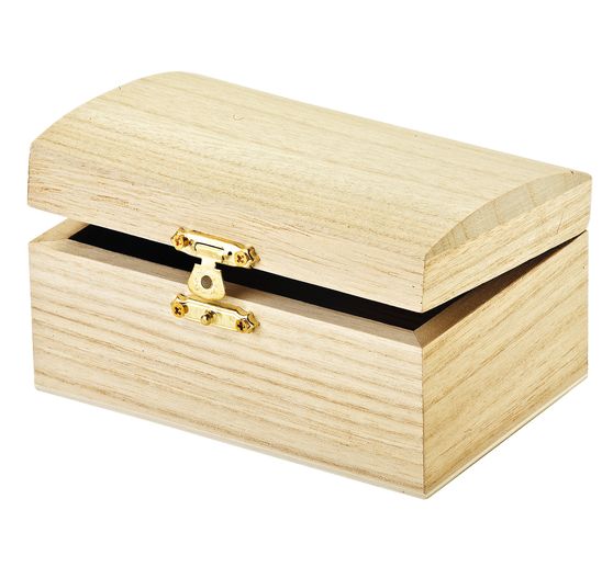 VBS Wooden chest, 12x8x6,5cm