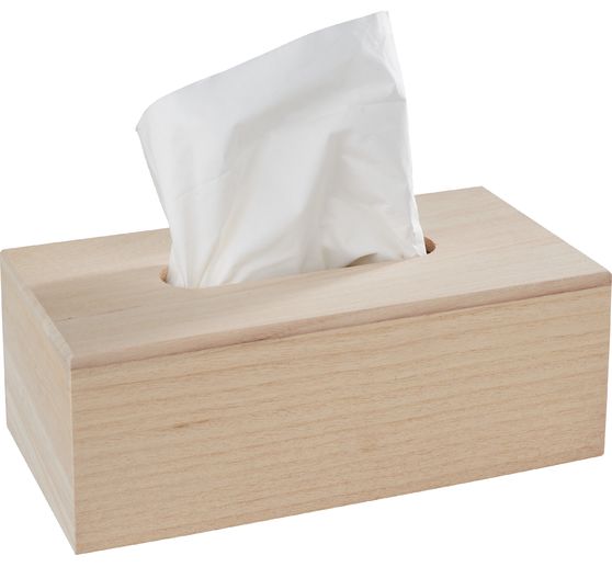VBS Cosmetische tissue doos "Rechthoekig", met ovale opening