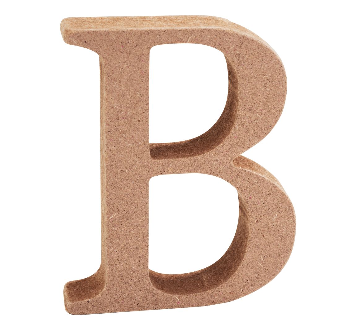 VBS MDF-brieven - Letter "B"