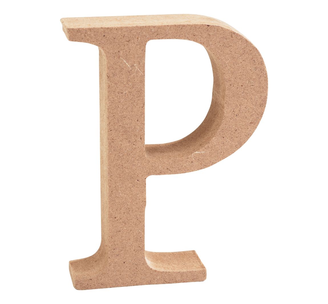 VBS MDF-brieven - Letter "P"
