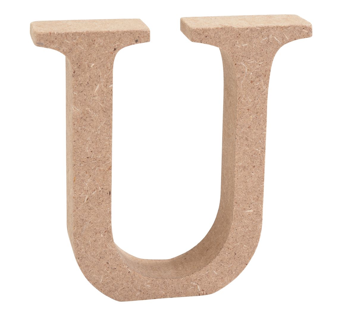 VBS MDF-brieven - Letter "U"