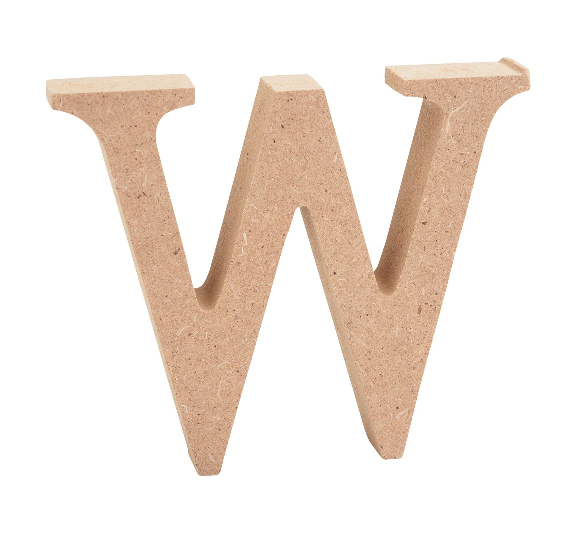 VBS MDF-brieven - Letter "W"