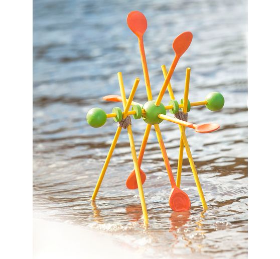Houten lepel, rond, 20cm