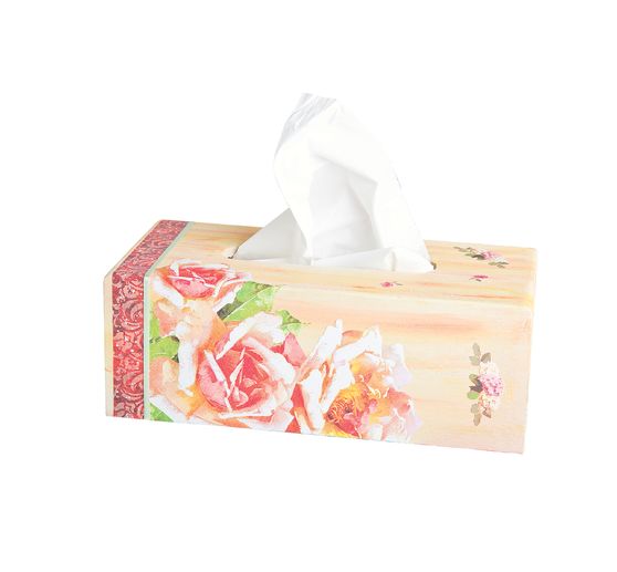 VBS Cosmetische tissue doos "Rechthoekig", met ovale opening
