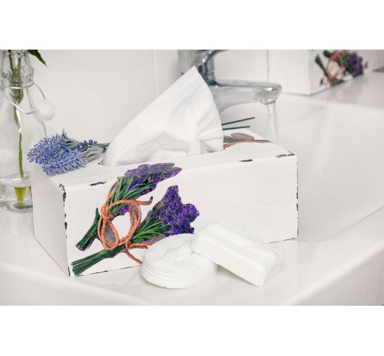 VBS Cosmetische tissue doos "Rechthoekig", met ovale opening