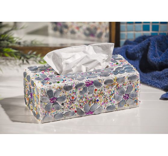 VBS Cosmetische tissue doos "Rechthoekig", met ovale opening