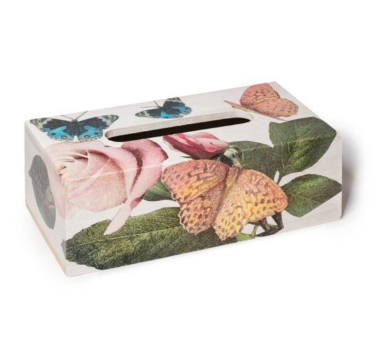 VBS Cosmetische tissue doos "Rechthoekig", met ovale opening