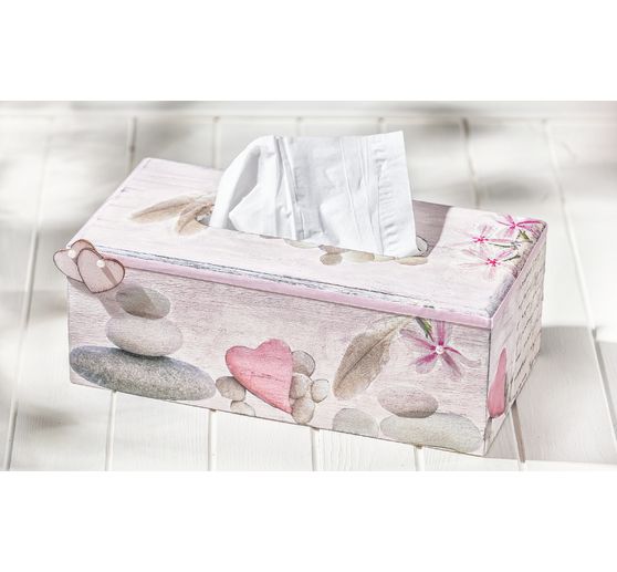 VBS Cosmetische tissue doos "Rechthoekig", met ovale opening