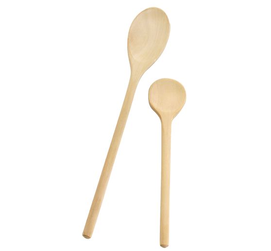 Houten lepel, rond, 20cm