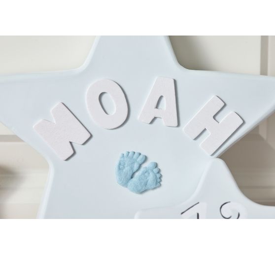 VBS Wooden letter set "Assorted - White", 156 pieces