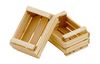 VBS Miniatuur houten fruittrapje, 2 stuks