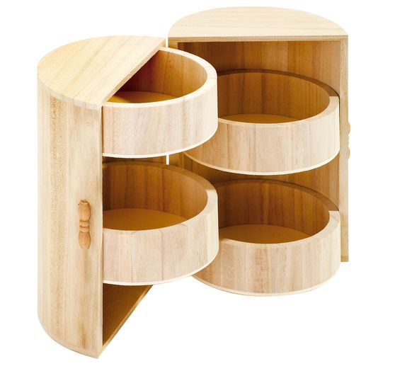 VBS Wooden cabinet, round