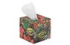 VBS Cosmetic tissue box "Square", with round opening