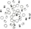 Krimpkralen, 925 Sterling-Zilver, 40 stuks.