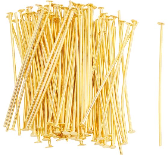 Prism pins with plate, 100 pcs., 32 mm