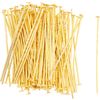 Prism pins with plate, 100 pcs., 32 mm Gold-Plated