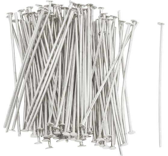 Prism pins with plate, 100 pcs., 32 mm