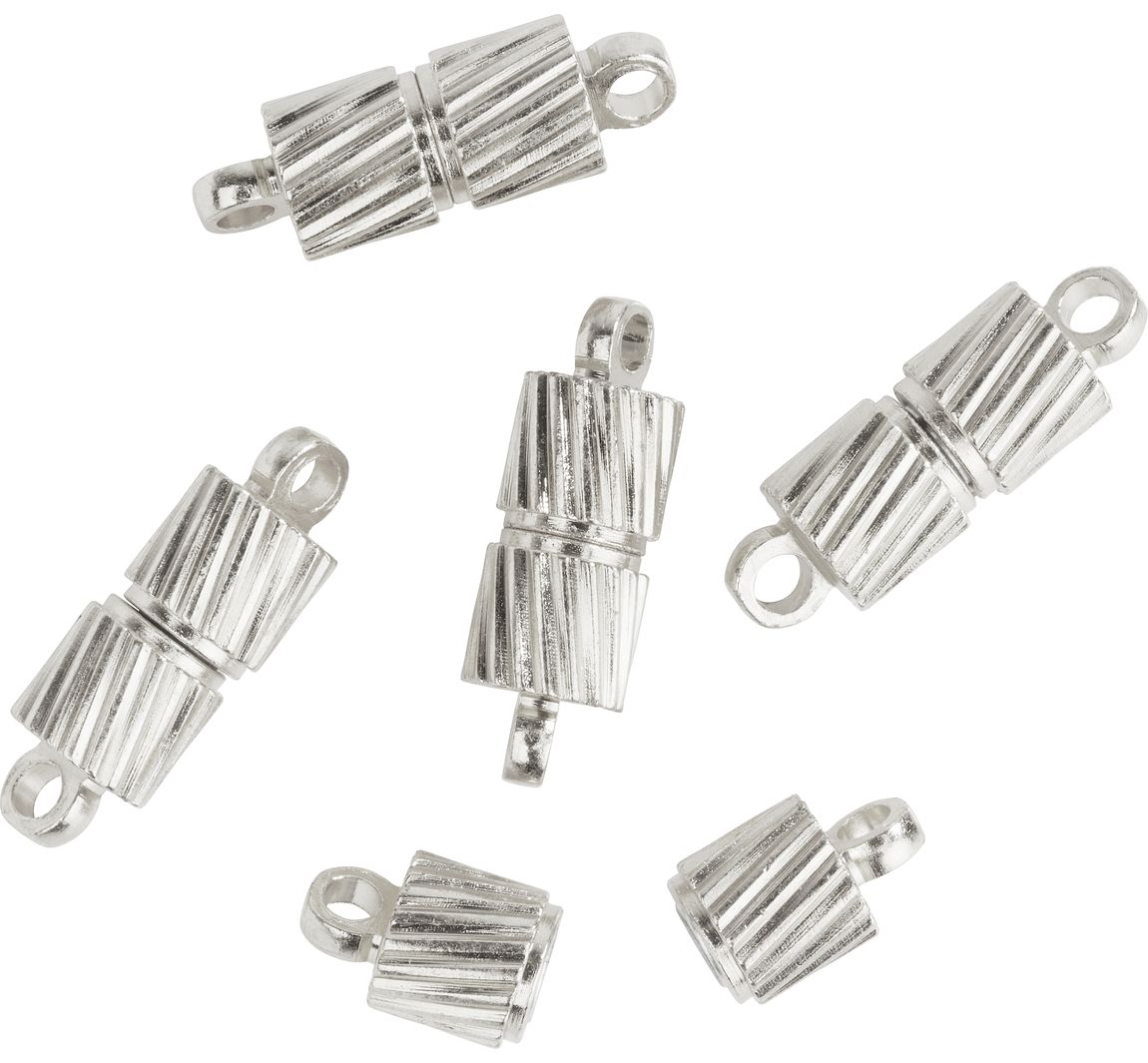 Magnetische sluiting, "Boog" zilver