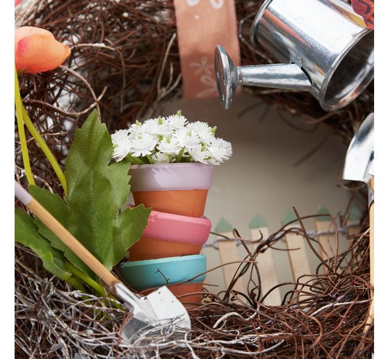 Mini clay vases, set of 3