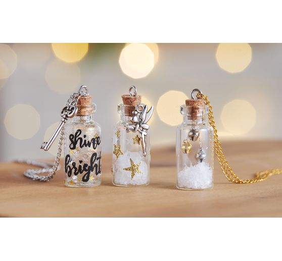 Decoratieve hanger Glazen fles