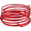 Decorative aluminium wire, 2 mm Red
