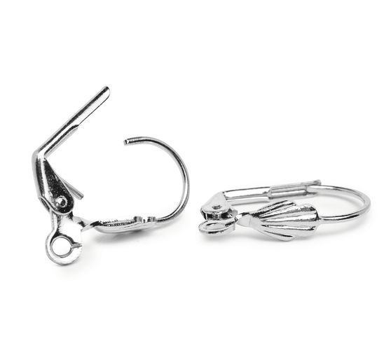 Ear hole hooks, 4 pcs., 17 mm