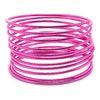 Decoratieve aluminiumdraad, 2 mm Roze