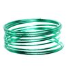 Decoratieve aluminiumdraad, 2 mm Lichtgroen