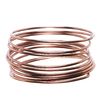 Decoratieve aluminiumdraad, 2 mm Bruin
