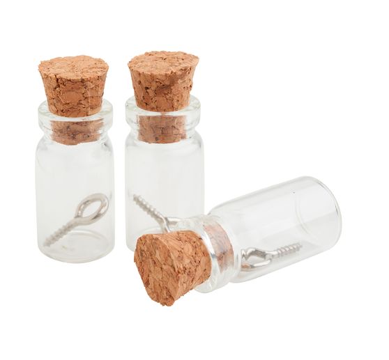 Decoratieve hanger Glazen fles