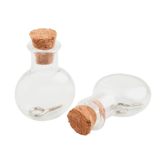 Decoratieve hanger Glazen fles