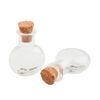 Decoratieve hanger Glazen fles Rond, plat