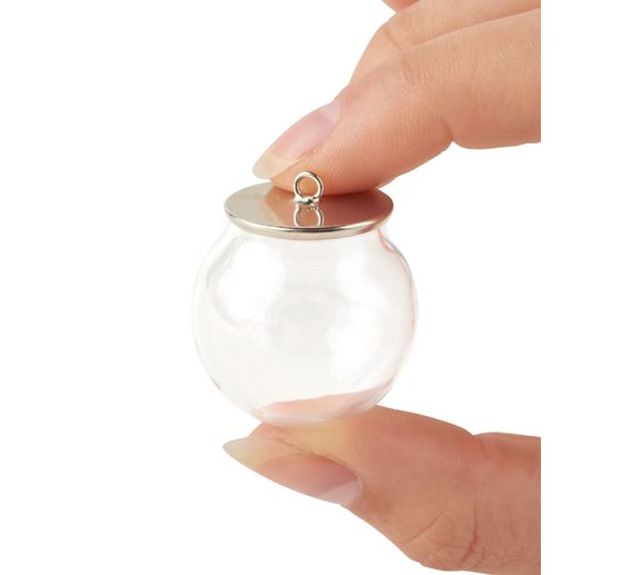 Decoratieve hanger "Glasbal", 2 delen