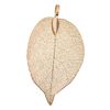 Decoration pendant "Nature leaf" Gold