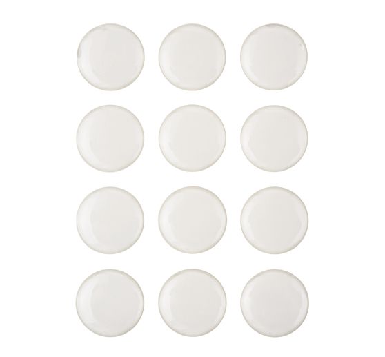 Epoxy Sticker "Clear", 12 pieces