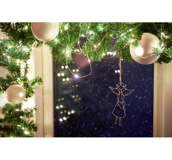 Kerstballen van kunststof, Ø 100 mm