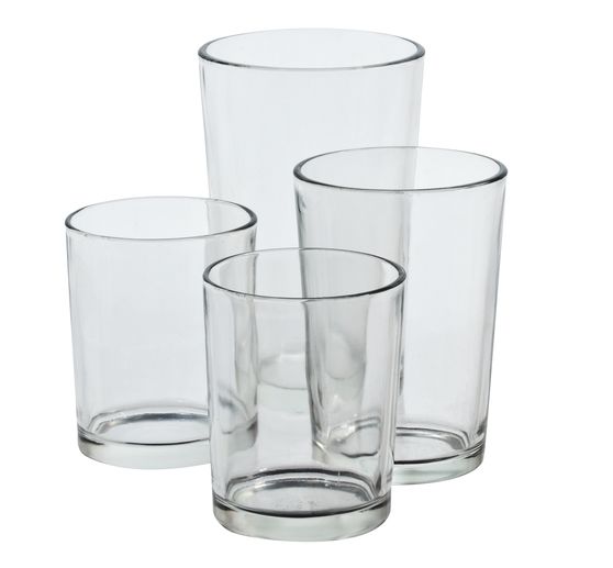 VBS Tea light glasses, set of 4