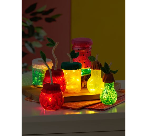 VBS Micro LED chain of lights, with timer, 10 LEDs