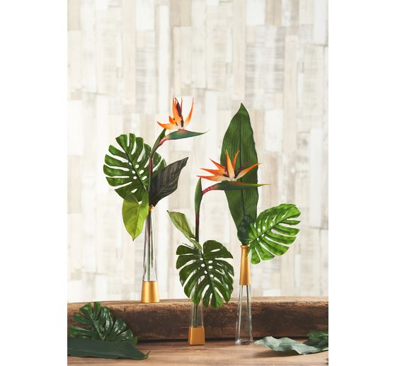 VBS Glass bottles "Geo", set of 3