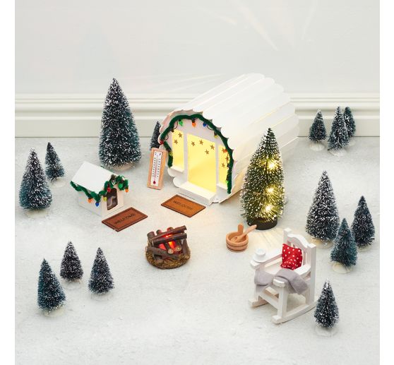 VBS Micro LED chain of lights, with timer, 10 LEDs