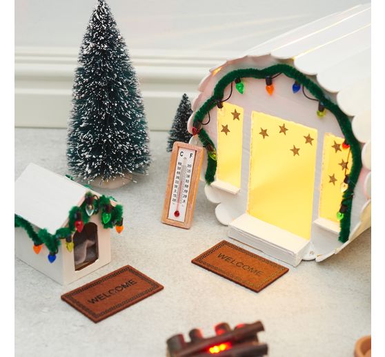 VBS Micro LED chain of lights, with timer, 10 LEDs