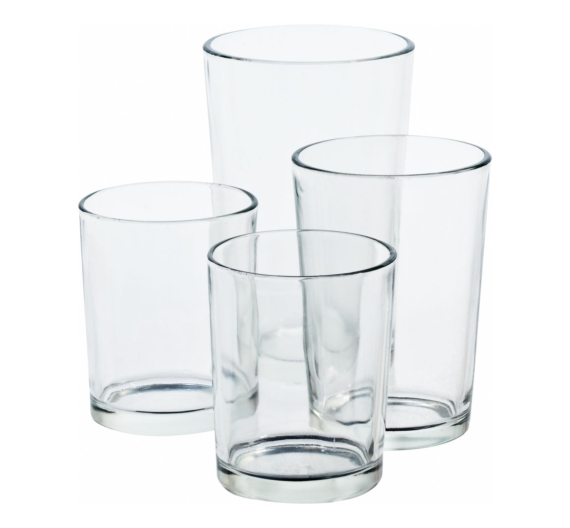 VBS Theelichtglazen, set van 4
