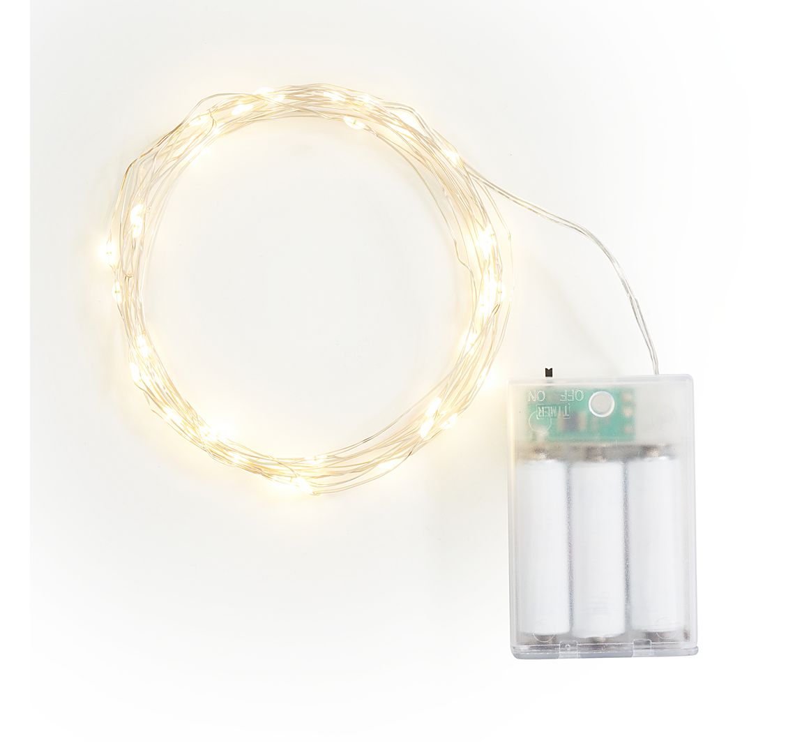 VBS Micro LED snoer lampjes "40 LED's", met timer
