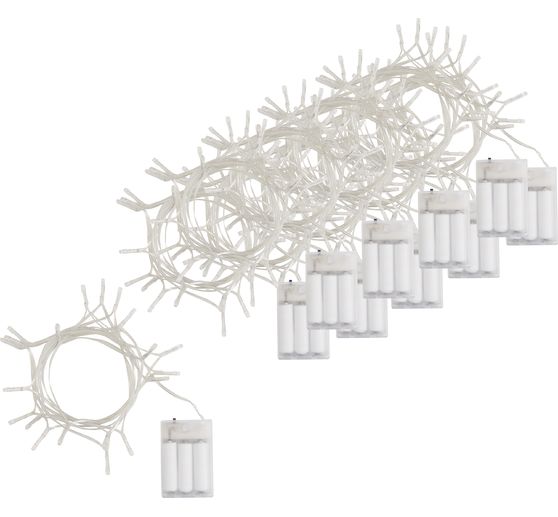 VBS LED chains of lights "20 LEDs", 10 pieces