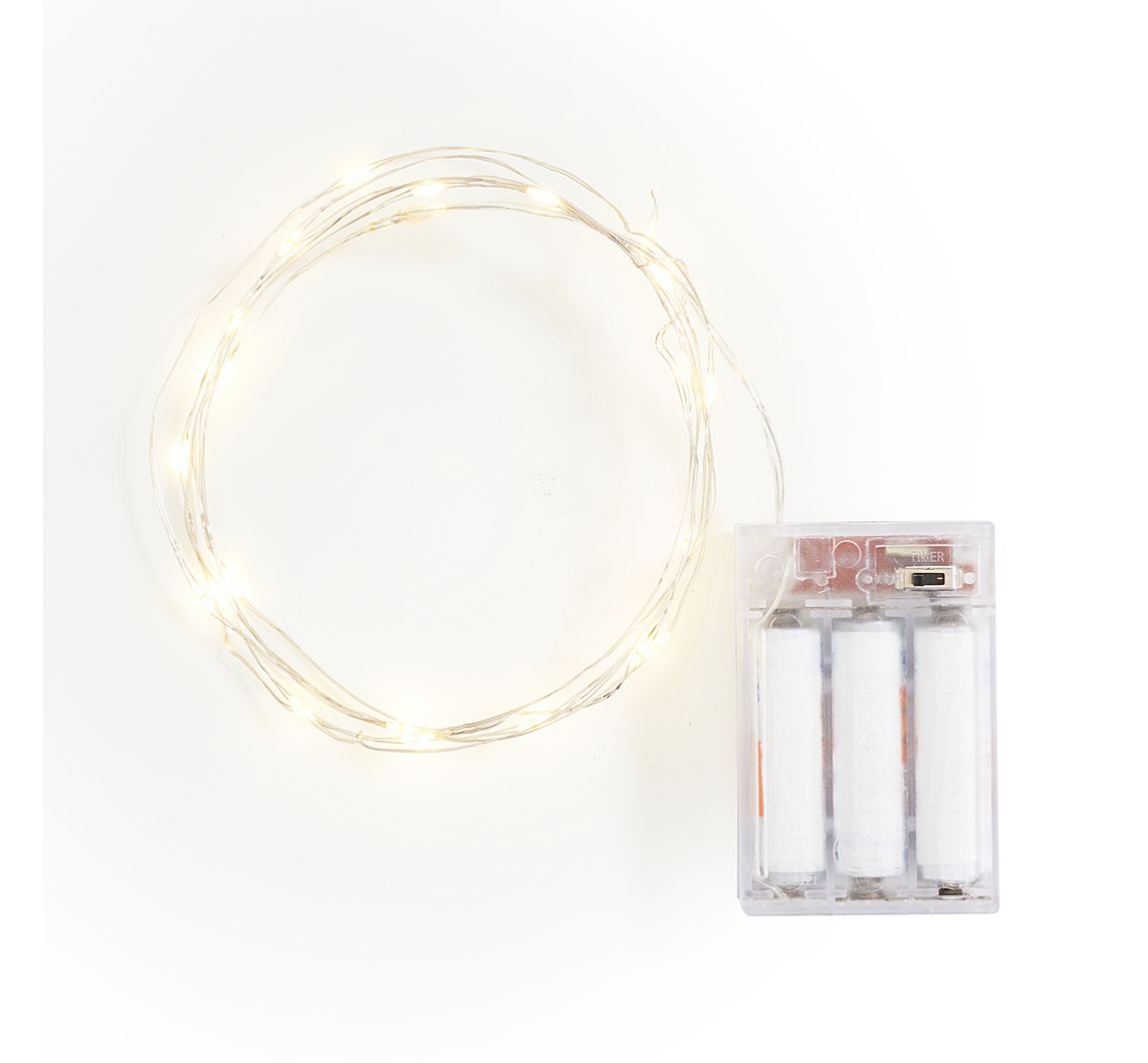 VBS Micro LED snoer lampjes "20 LED's", met timer