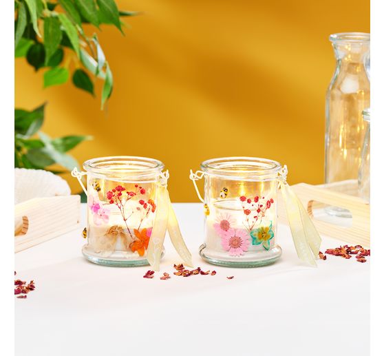 Bedrukt lint "Bloemen"